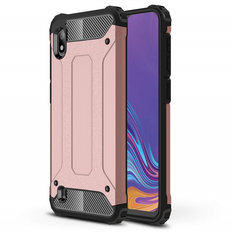 mobiletech-a10-luxury-armor-case-rosegold